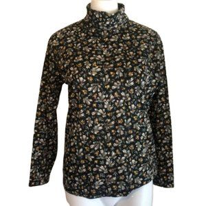 5/$20 Miss Juli Floral print turtle neck